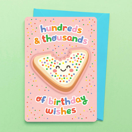 Fairy Bread (2D Greeting Card)