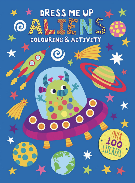 Dress Me Up Colouring & Activity Book – Aliens