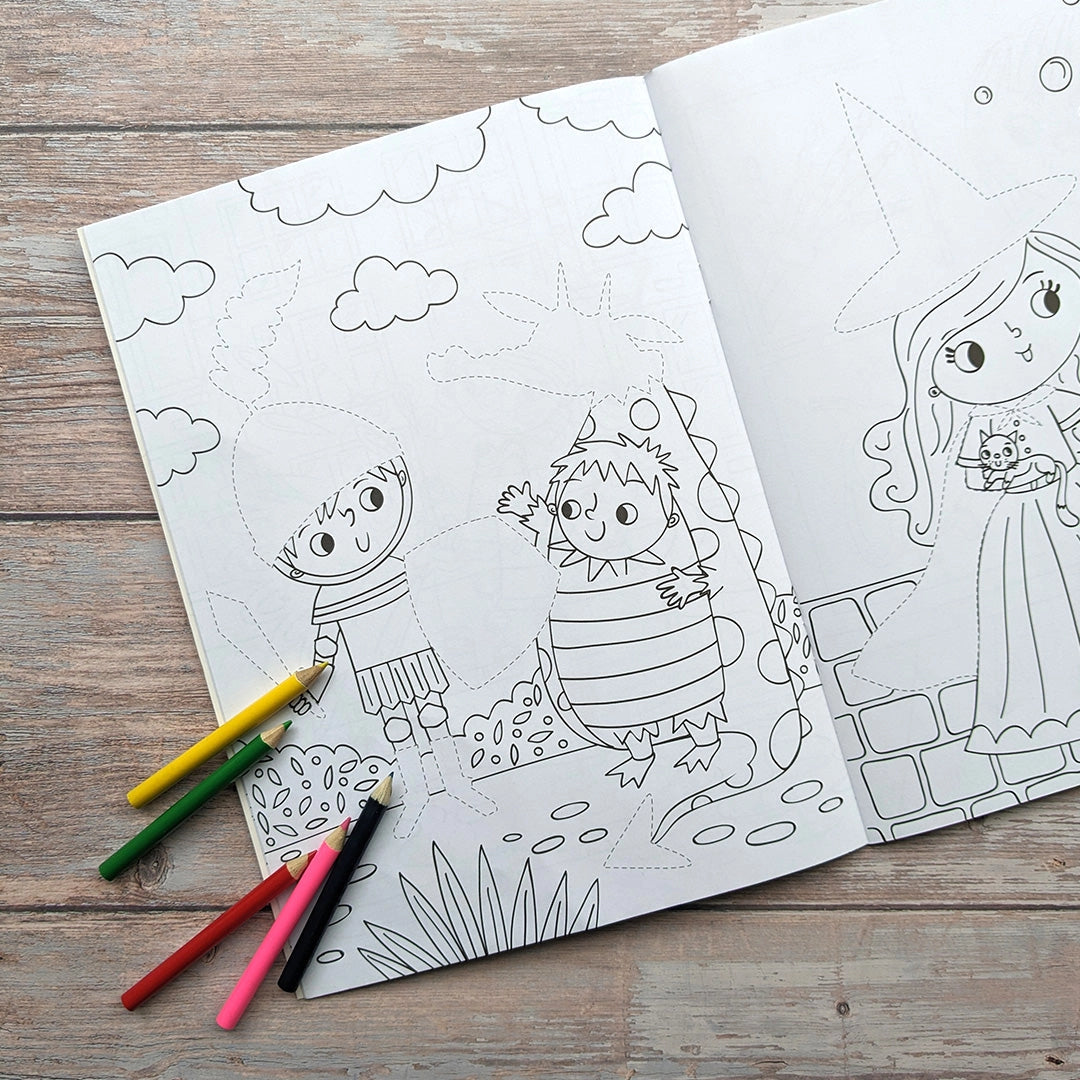 Dress Me Up Colouring & Activity Book – Costumes