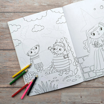 Dress Me Up Colouring & Activity Book – Costumes