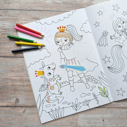 Dress Me Up Colouring & Activity Book – Princess
